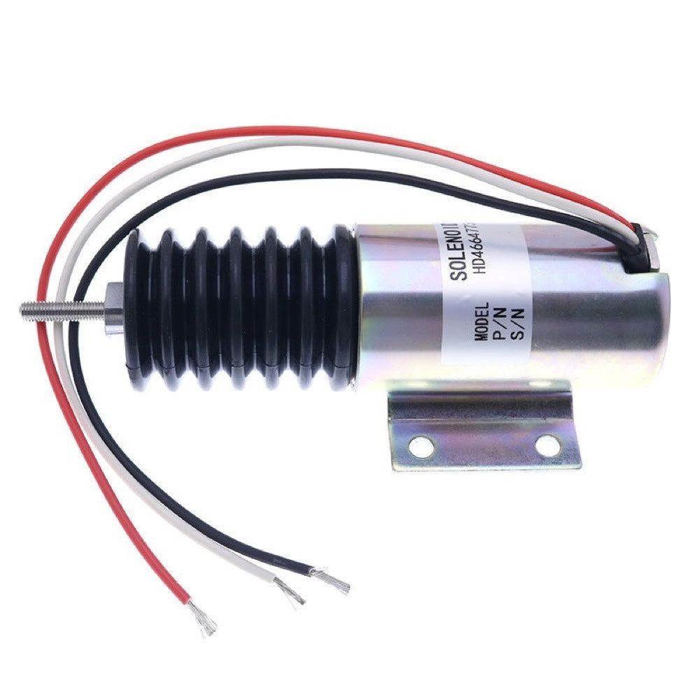24V Solenoid 119-7017 for use with Caterpillar CAT Engine 3054 3116 Vibratory Compactor CB-434C CB-534C CB-535B CB-634C CP-433E